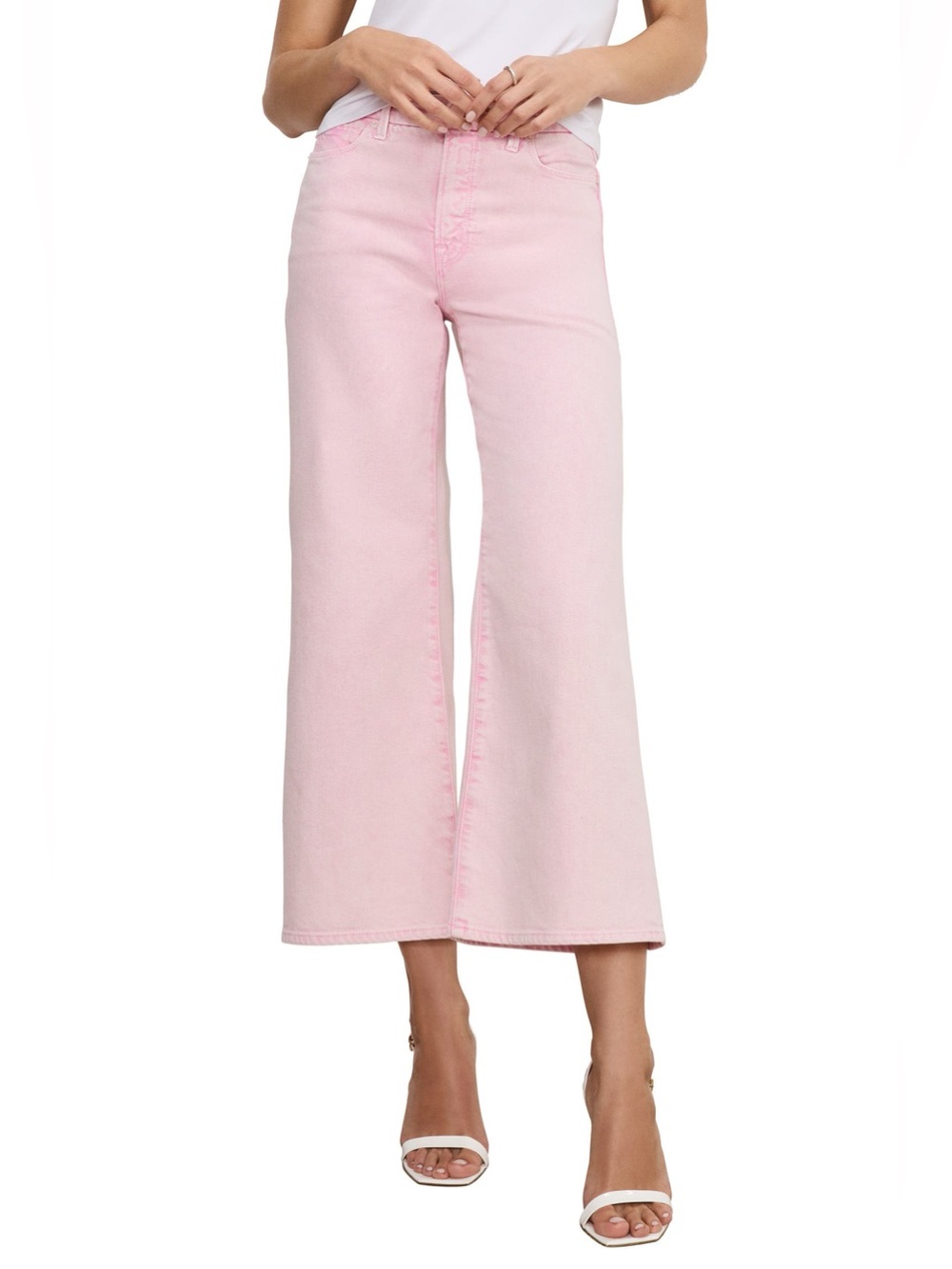 Good Waist Crop Palazzo Jeans Good American